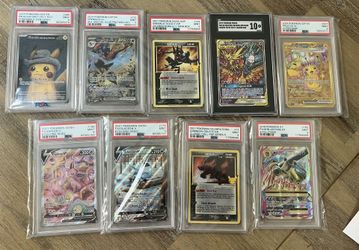 Pikachu Van Goh And More Pokemon Slabs