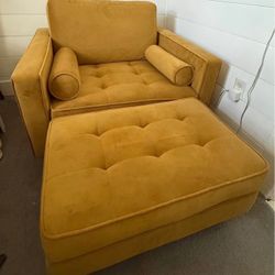 All Modern Velvet Chair