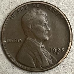 1925-S Lincoln Wheat Cent