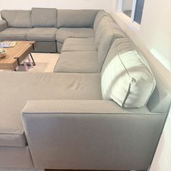 Gray modular Sectional Sofa from Living Spaces