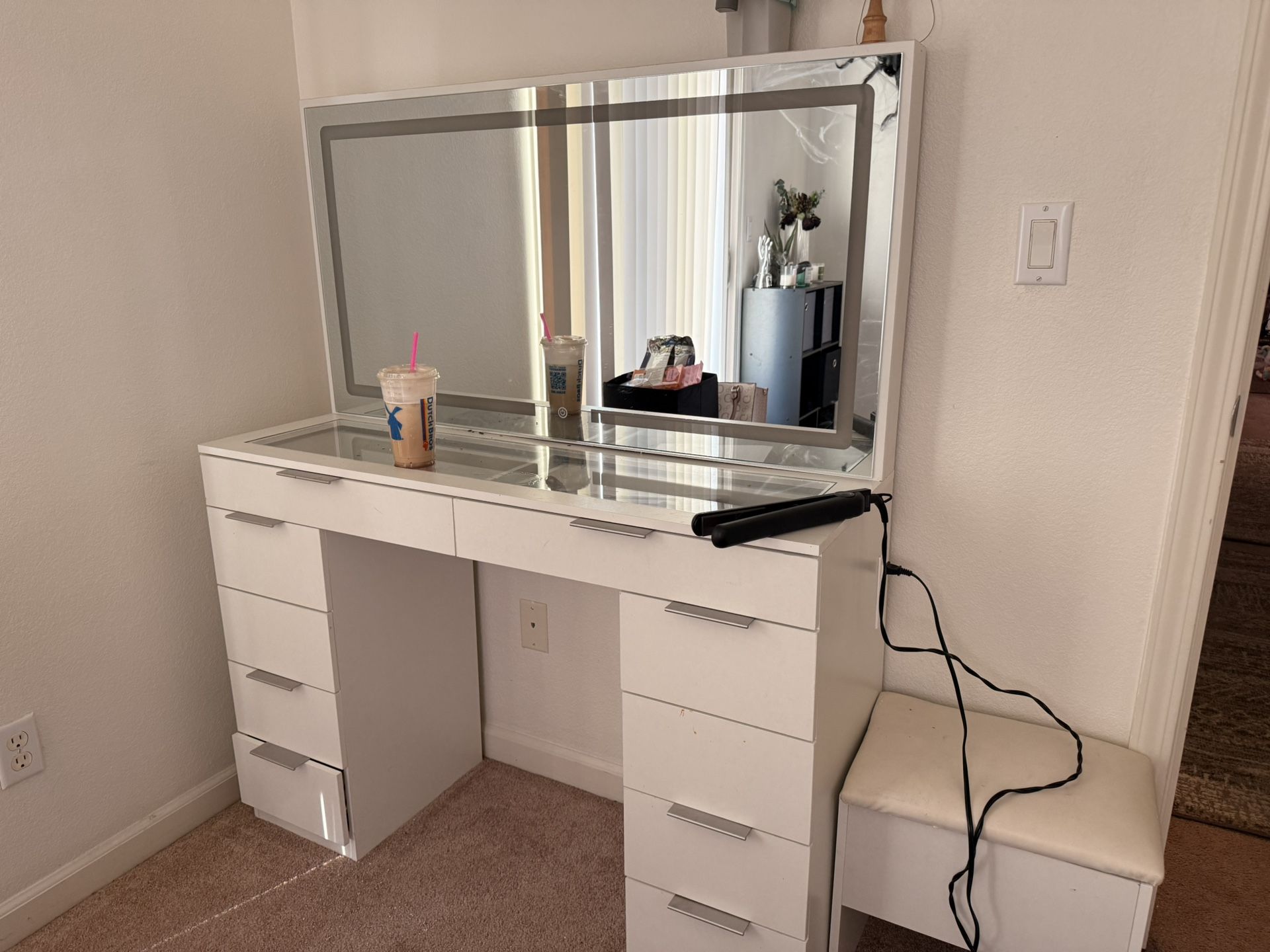 White Vanity 