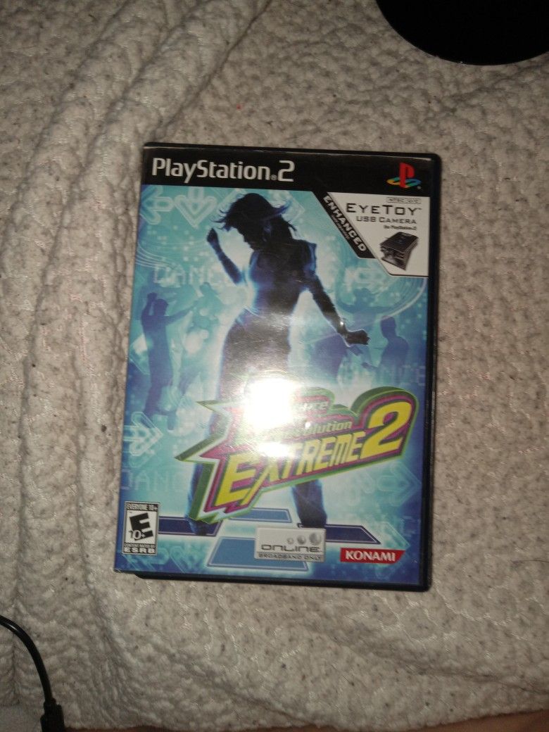 2005 PlayStation 2 Game Dance Dance Revolution Extreme 2