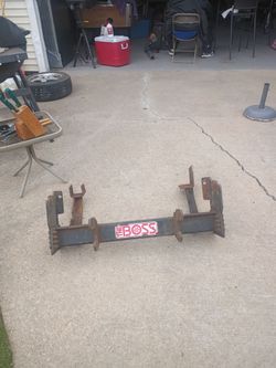 Boss Snow Plow Truck Mount Bracket
