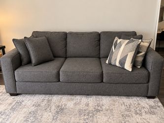 Gray 3-Seater Sofa