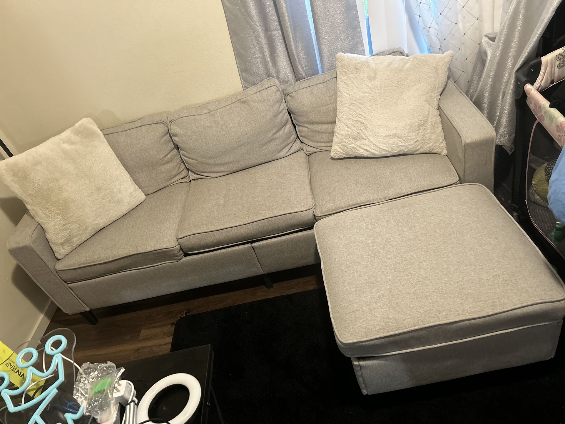 New Gray Couch 