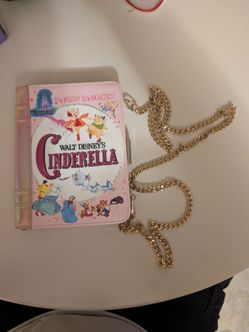 New Disney X ALDO Cinderella Story Book 2 Clutch Pouch Crossbody