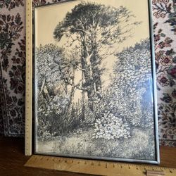 Boris Taslitzky (France 1911-2005) Framed Art Summer Afternoon 1974