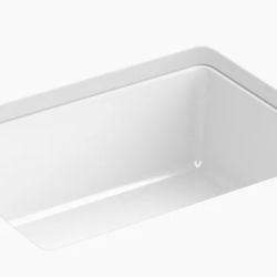 Kohler Verticyl 17-1/8" Rectangular Vitreous China Undermount Bathroom Sink with Overflow