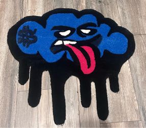 Custom Tufted Graffiti Character Rug