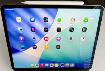 Apple iPad Pro 12.9" 5th Gen 2TB Wi-Fi + Cellular Factory Unlocked | Apple Pencil 2
