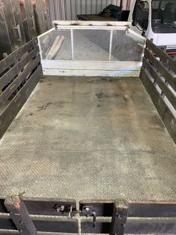 F350 work truck bed 8x12