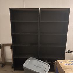 2 Book Shelves For Sale