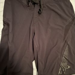 Men’s Oakley Blade II Board shorts Trunks Swimsuit Jet Black Size 33