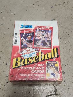1990 Donruss Baseball factory sealed wax box 36 packs