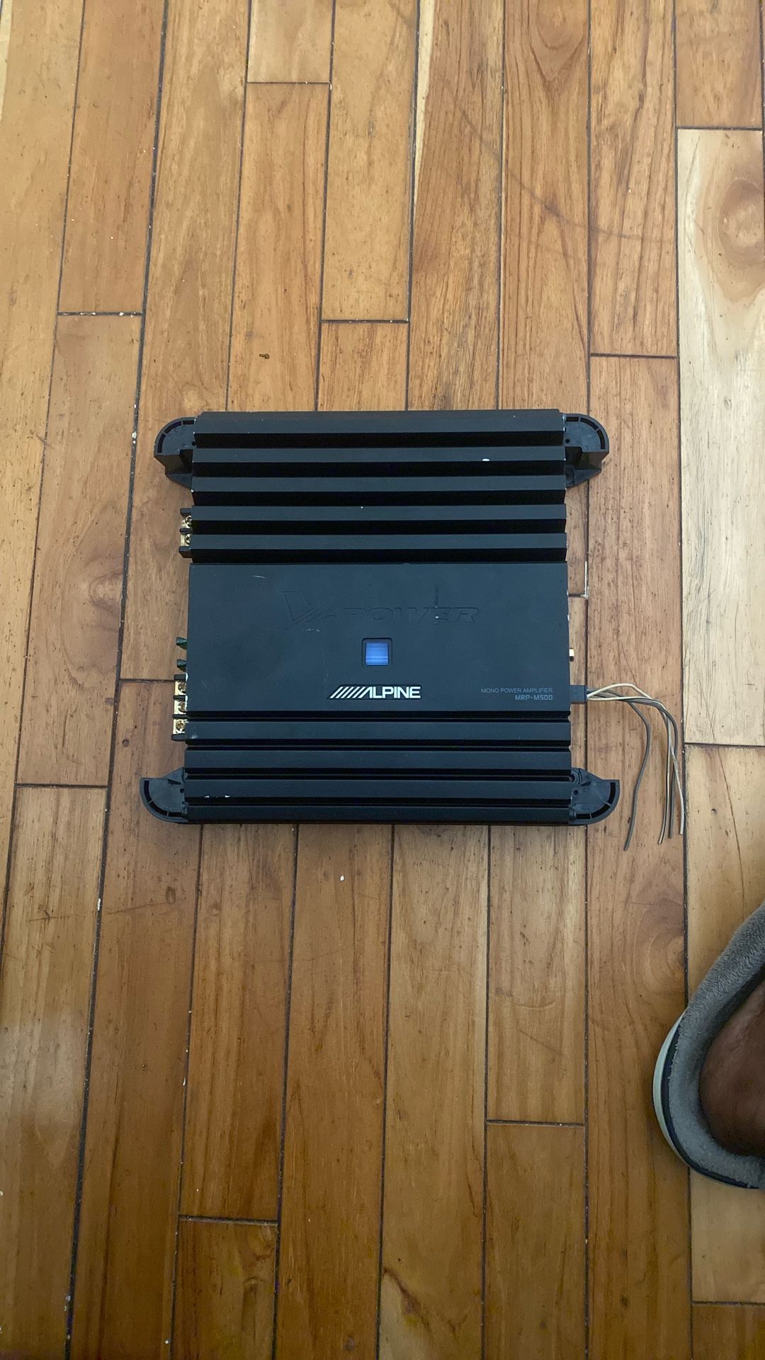 V Power Alpine Mono 500 Watt Amp For 60