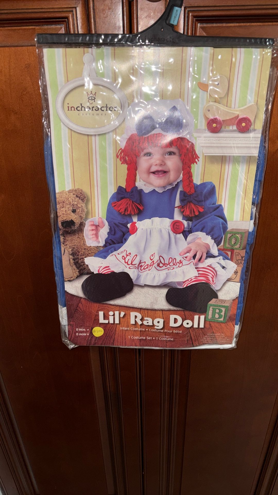 Lil’ Rag Doll Baby Girl Halloween Costume Size 6- 12. Months New