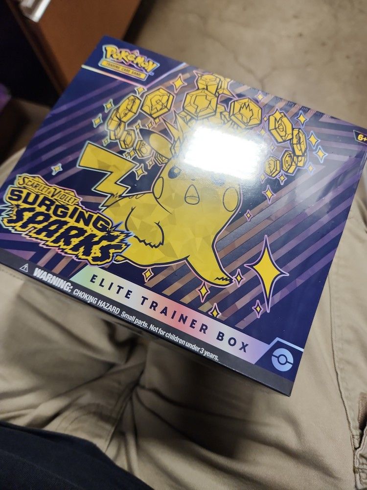 Surging Sparks ETB TCG Sealed Pokemon