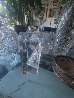 Cut Crystal Glass Cover
