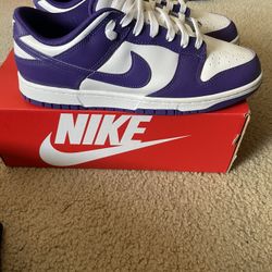 Court Purple Nike  Dunks Size 11
