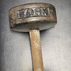 York 25lb Roundhead Dumbell Single 