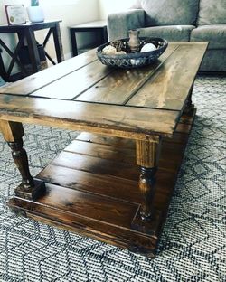 Farmhouse coffee table