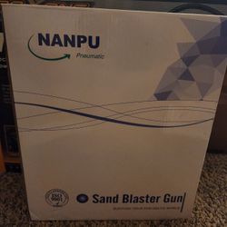 Sand Blaster Gun Kit – Air Powered Rust & Paint Remover