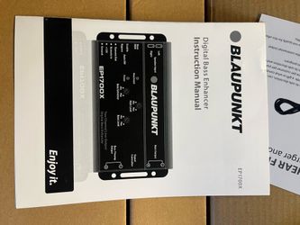 New Blaupunkt EP1700X Car Audio 2 Channel Line Output and Digital Bass Enhancer.