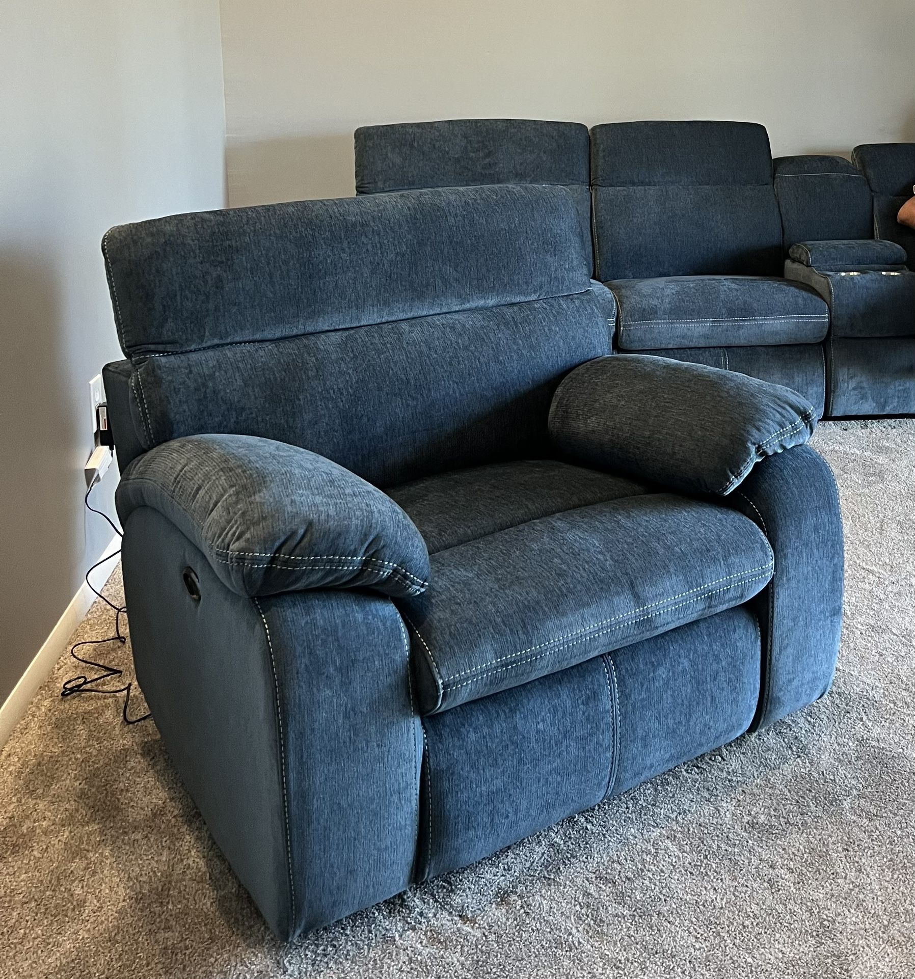 Microfiber Power Recliner