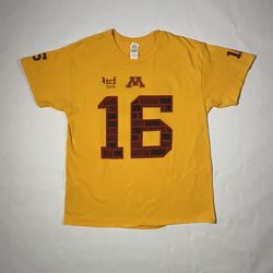University Of Minnesota Golden Gophers TCF Bank 16 Shirt