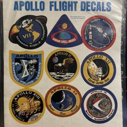 Apollo Flight & Program Decals (1970s)