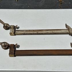 Vintage Iron Clamps - 16 Inches
