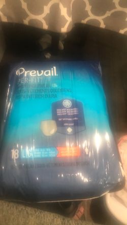 Prevail diapers LG