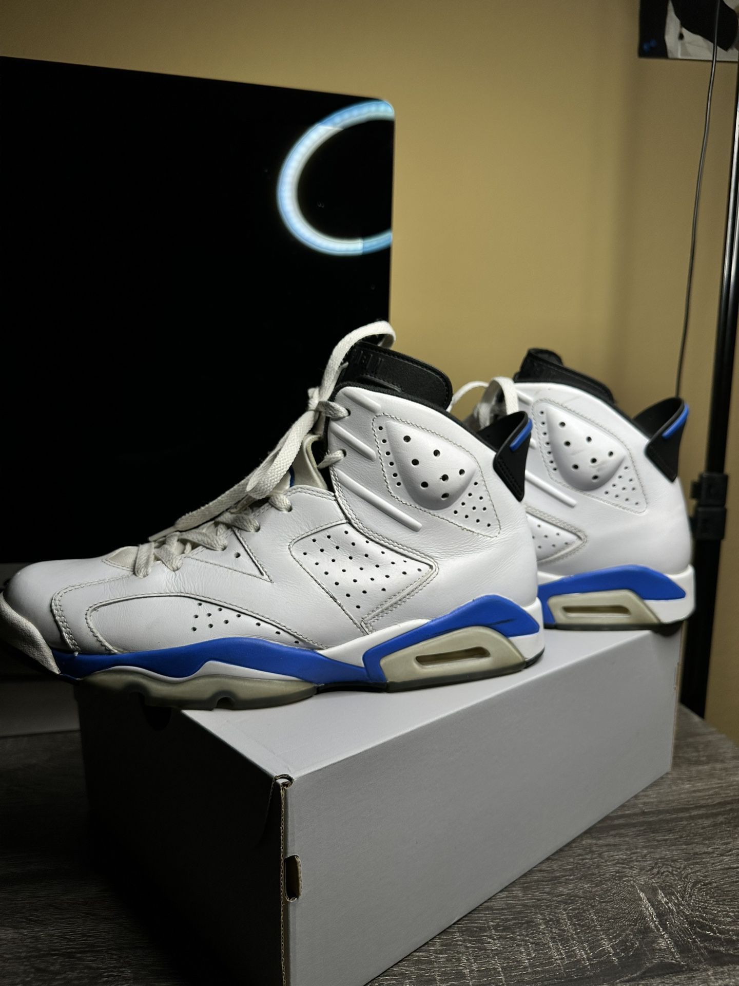 Air Jordan 6 Retro Sport Blue (2014) - www.disolcolor.com