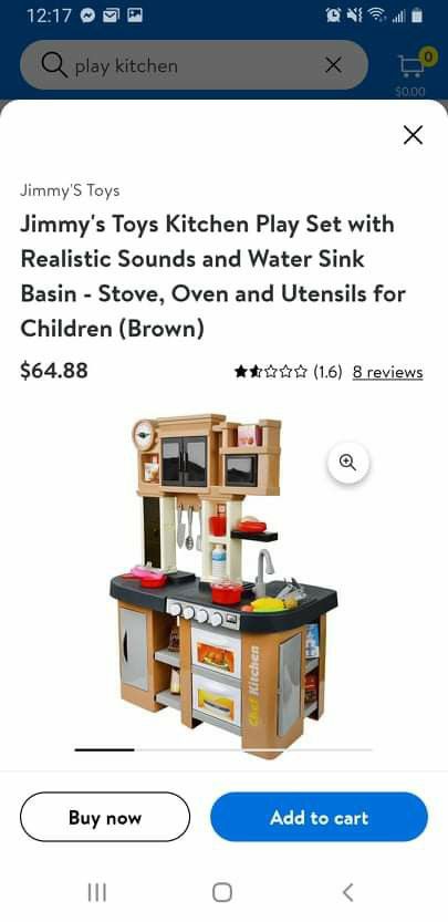 Play Kitchen Set With Accessories! 