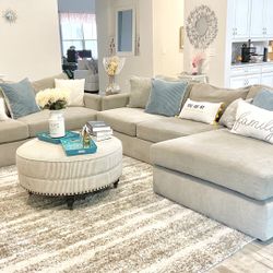 Kevin Charles Sectional U Sofas Set 