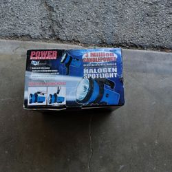 New Unused 12vdc Halogen Spotlight