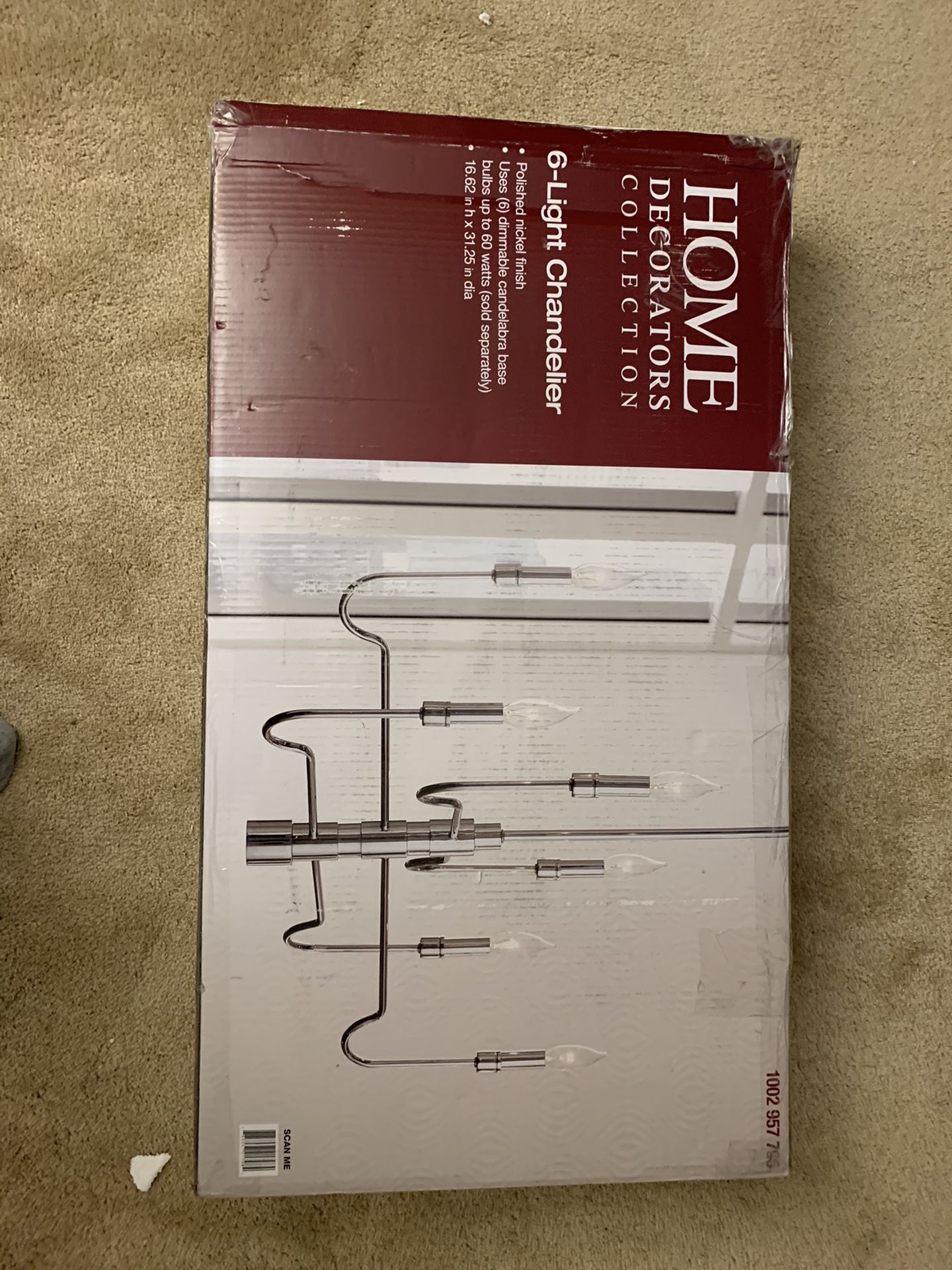 Home Decorators Collection View the Collection Candell 6-Light Polished Nickel Chandelier