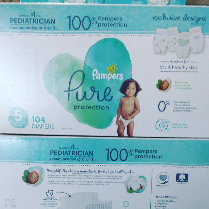 Diapers (NB-Size 6) & Pull Up's 2T-5T