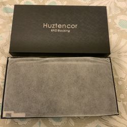 New Huztencor Long Wallets for Women Leather RFID Blocking Bifold Wallet with Zipper