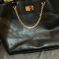  Black Michael Kors Jeanette tote bag 