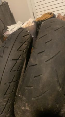 120/70/17 And 180/55/17 Motorcycle Tires 