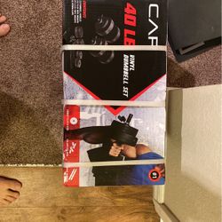 Dumbbell Set 40lbs Brand New