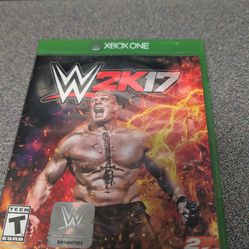 WWE 2k17 Xbox one