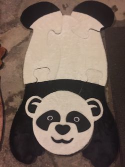 Panda mat puzzle