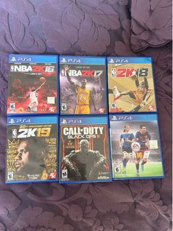 PS4 Games Bundle – Lot of 6