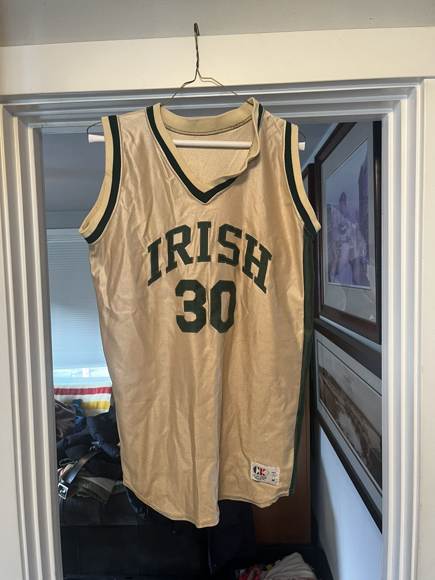 Vintage Cliff Keen Women’s Irish Jersey Sz. M