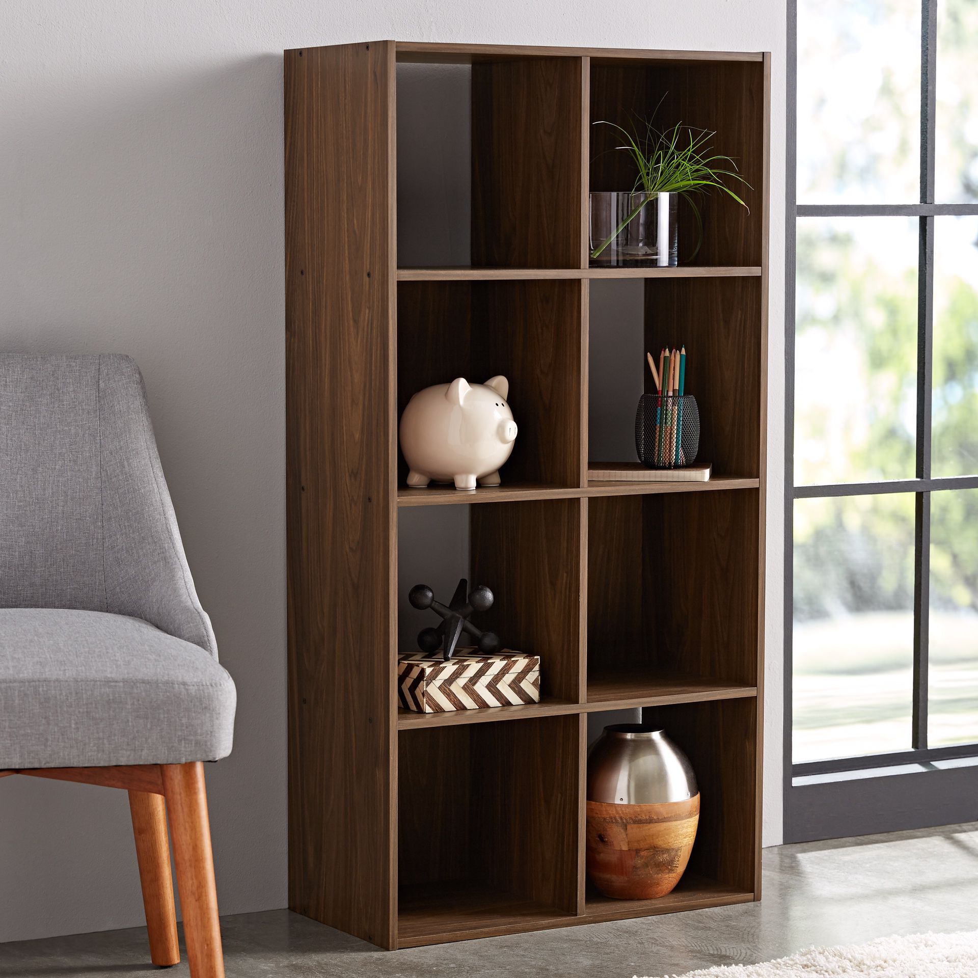 Brand New Designer 8 Cube Storage Organizer/ Shelf/ Bookcase