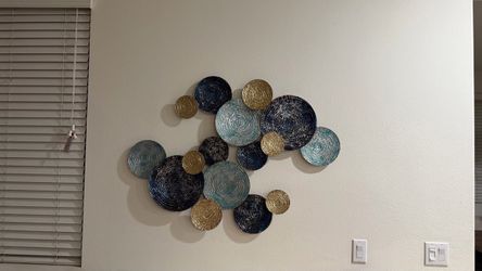 Metal wall art