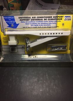 A/C•SAFE, UNIVERSAL AIR CONDITIONER SUPPORT, UP TO 80 LBS. NEW!!