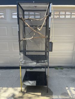 Reptile Cage With Stand